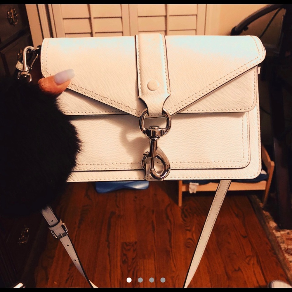 Rebecca minkoff white crossbody